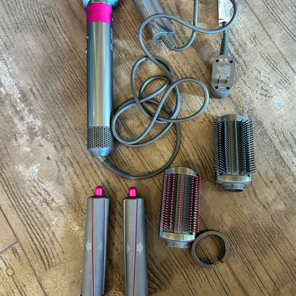 Dyson Multi-Styler Set - Pink and Gray